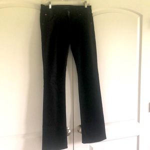 Hudson black jeans size 28